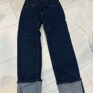 Boden Dark Blue Straight Leg Jeans